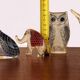 Abraham Palatnik lucite animals elephant swordfish owl