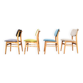 Set de quatre chaises vintage