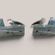 Art Deco bird bookends.