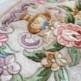 Vintage Chinese carpet round diam 180cm