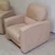 Pair of leather club chairs