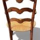 Antique Provençal armchair 18th-19th century regional furniture