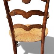 Fauteuil provençal ancien 18-19eme mobilier régional