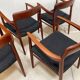 Danish teak model 56 chairs by Niels O. Møller for J.L. Møllers, 1954, set of 4