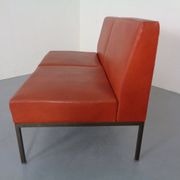 Minimalist 2-Seater and 3-Seater Bench, Germany, 1960s, Set of 2