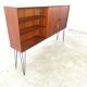 Mid century teak highboard by Oswald Vermaercke, 1950s