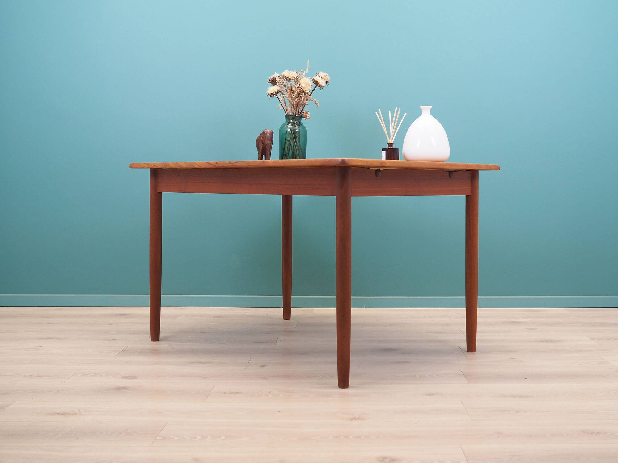 Teak table, Danish design, 60s, made in Denmark