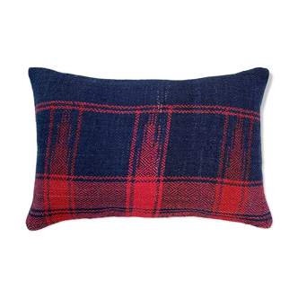 Vintage turkish handmade kilim cushion cover 40x60 cm