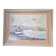 Watercolour – Fishing port – Signed Michel Burbeau?