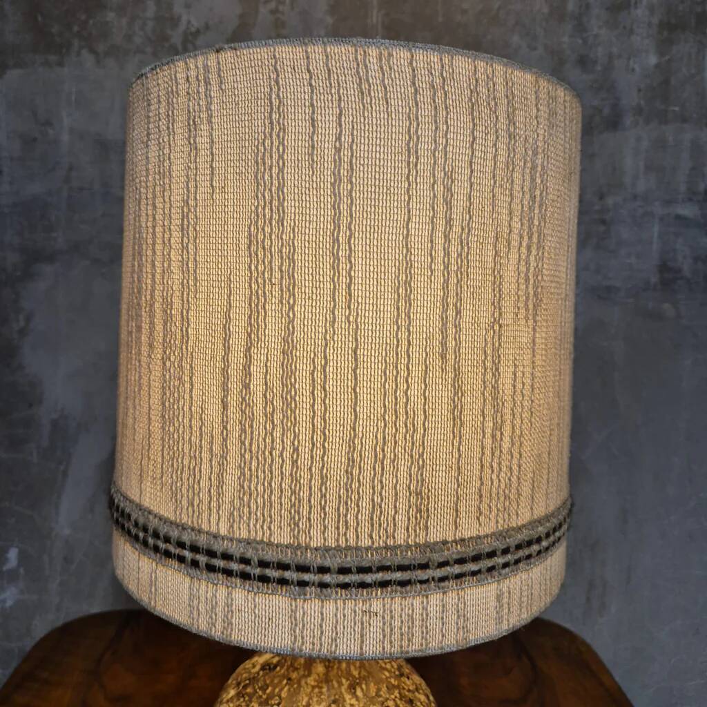Mid-Century Ceramic Table Lamp, Czechoslovakia, 1960s–1970s