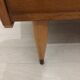 Chest of drawers 3 drawers vintage blond wood 60s
