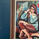 Original Swedish Oil on Canvas - "Portrait of a Young Woman" by M. Costa - Signed - Vintage and Framed - 82.5 × 67.3 cm