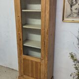Linen cupboard library display cabinet shabby vintage patina