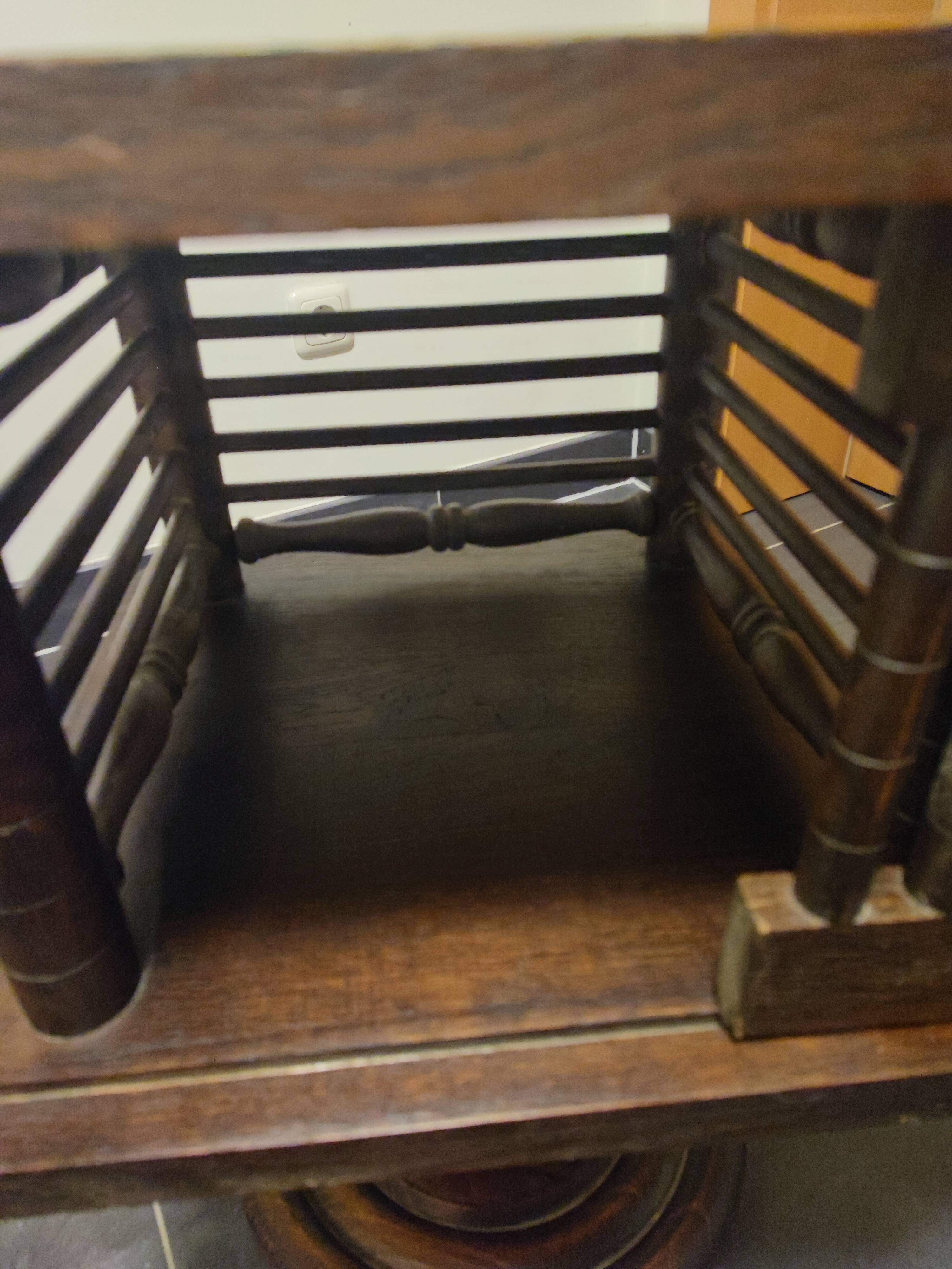 Chevet en bois style Dudouyt