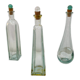 Set of 3 soliflores vase bottles
