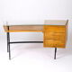 Bureau en bois et verre par Jean René Picard, 1960s