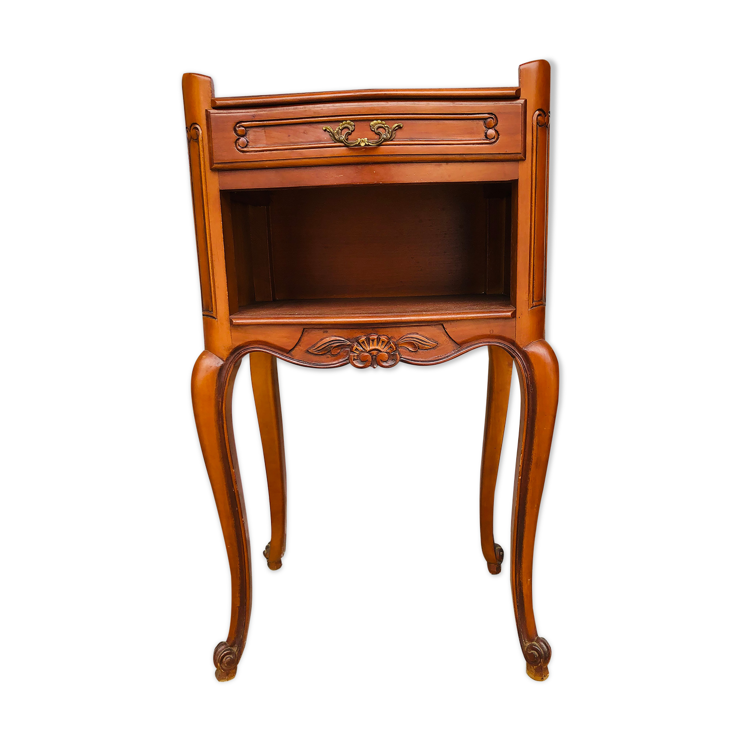 Bedside in wood shade cherry