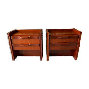 2 tables de chevet -