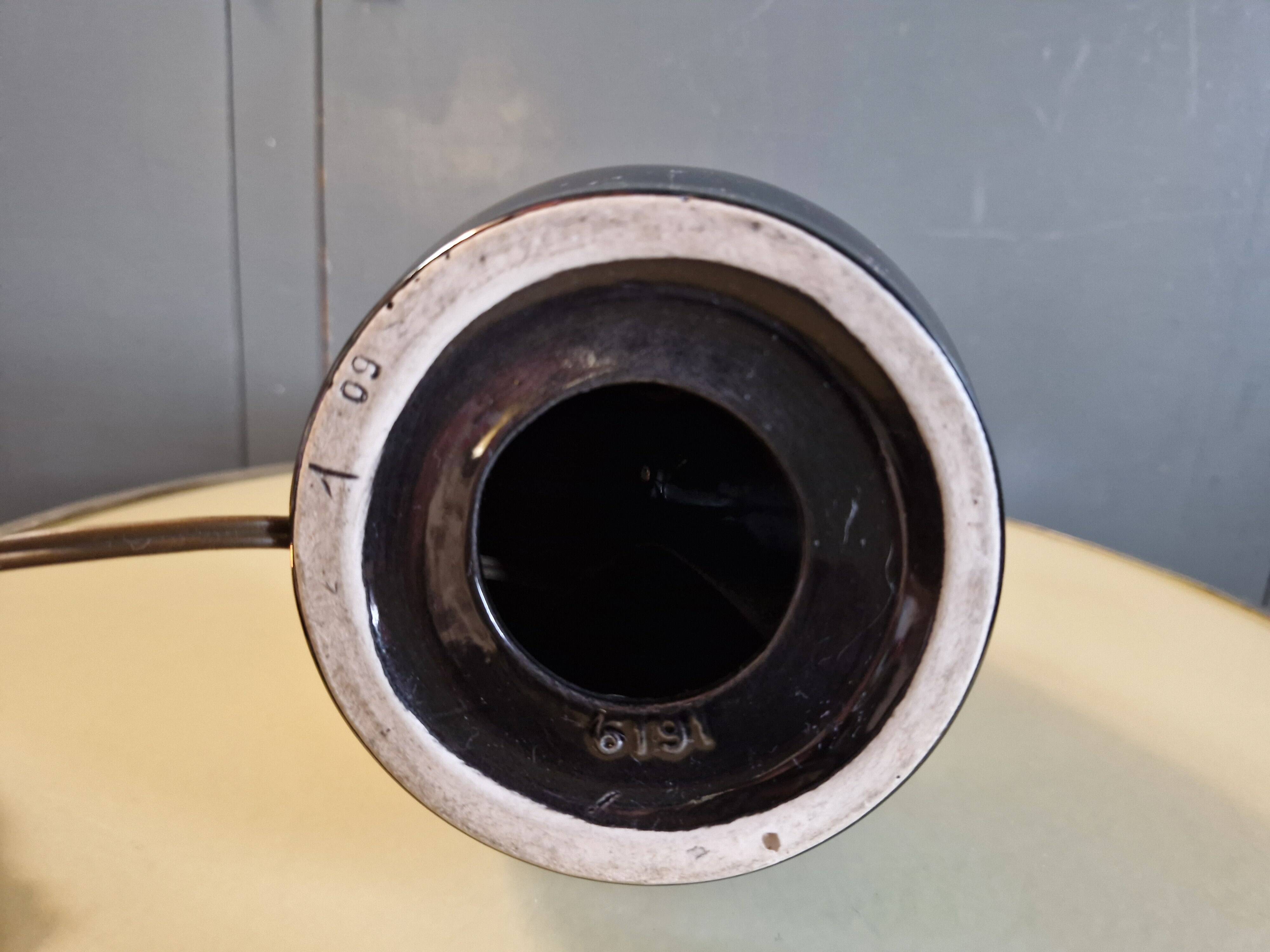 "Verceram" Ceramic lamp base from the 1960s - Pearlescent Glaze & I