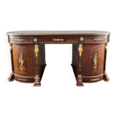 Bureau Empire en acajou et placage, bronze doré, début XIXe siècle