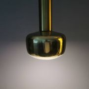 VERY rare original Vilhelm Lauritzen Gold Pendant for Louis Poulsen Denmark.
