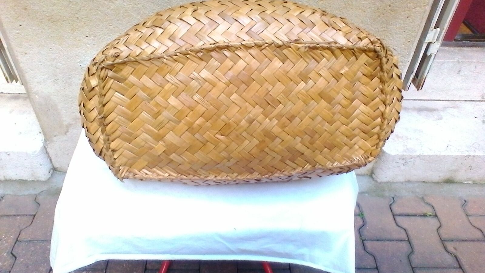 Basket braided fins