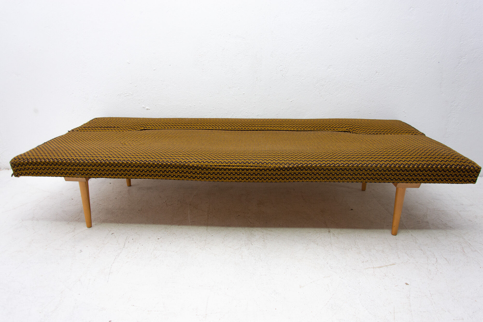 Midcentury adjustable sofa bench by Miroslav Navrátil, 1960s, Czechoslovakia