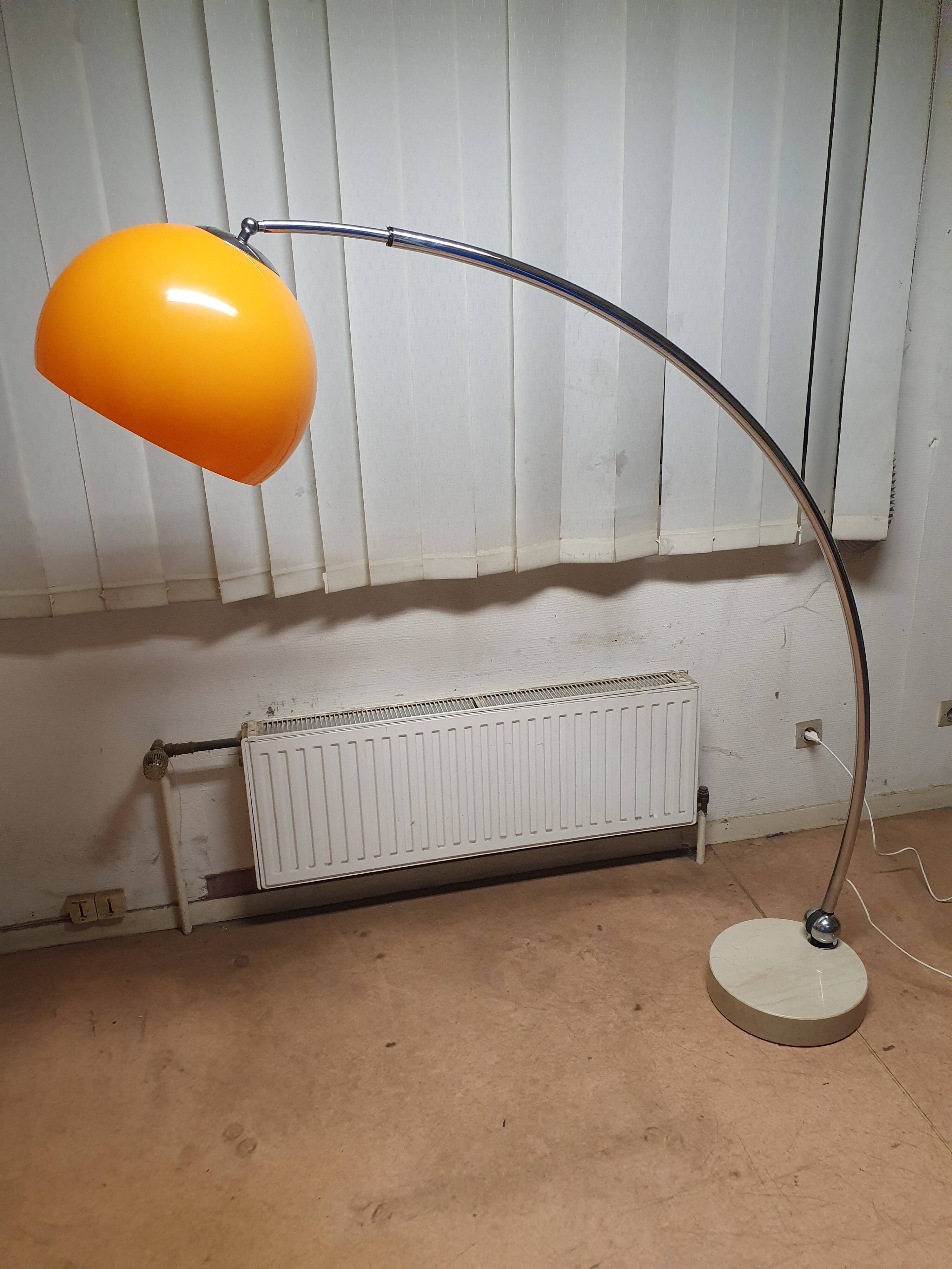 Lampadaire arc années 60