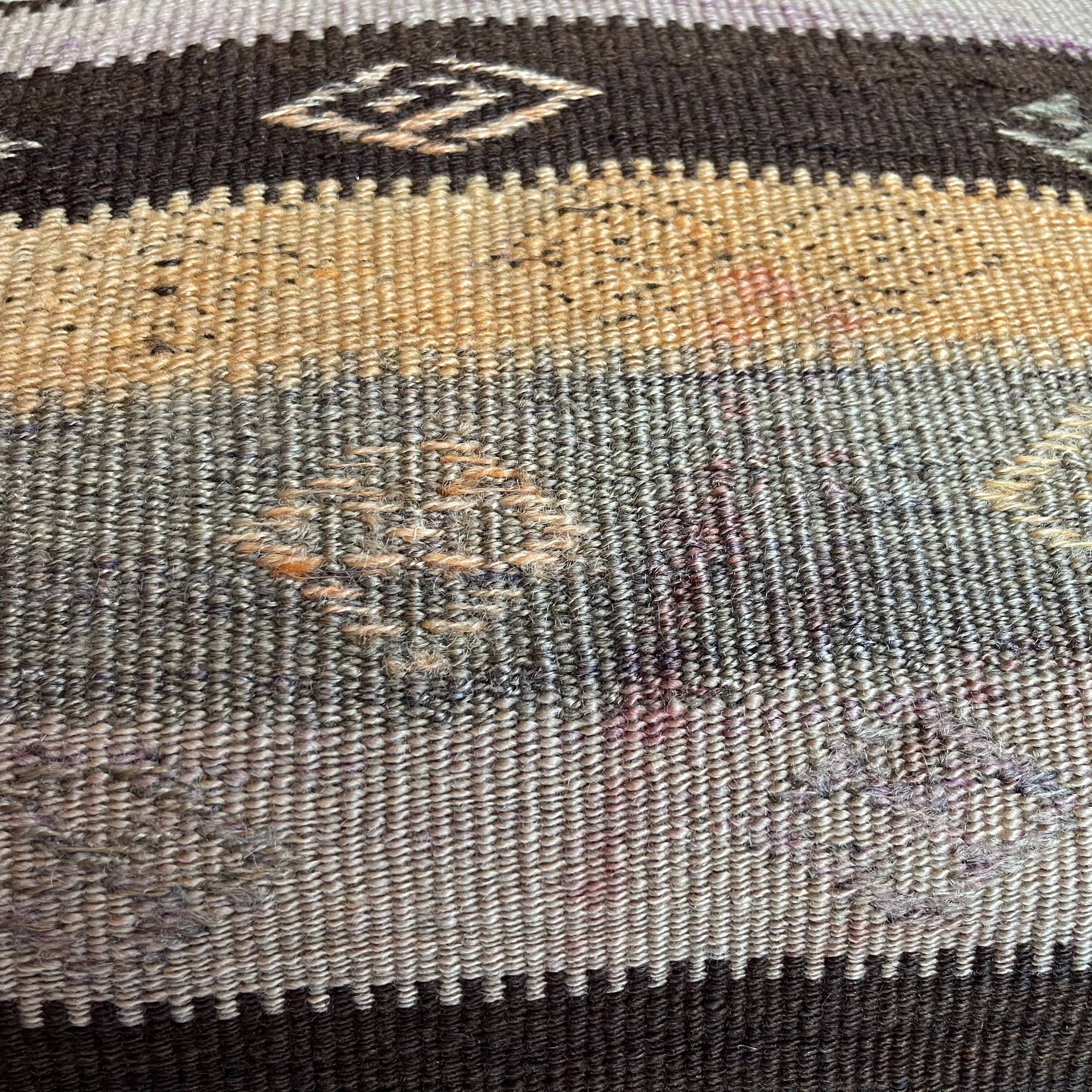 Vintage turkish handmade cushion cover , 40 x 60 cm