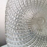 Square glass ceiling lamp, 1970