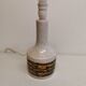 Italian table lamp in beautiful cracked glaze. estimated 1960s