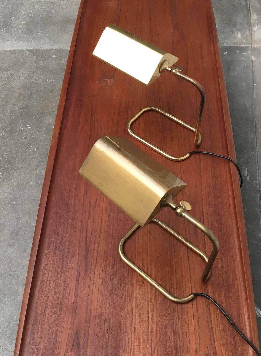 Hollywood Regency table lamp by Florian Schulz, 1970s