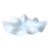 Empty pocket cup in pearly glass signed Pierre Cardin, 1970s