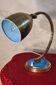 art deco bronze brass lamp 25w elec ok original h 28x25