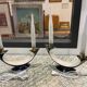 Pair of Verceram electric candlesticks – Space Age design – ceramic