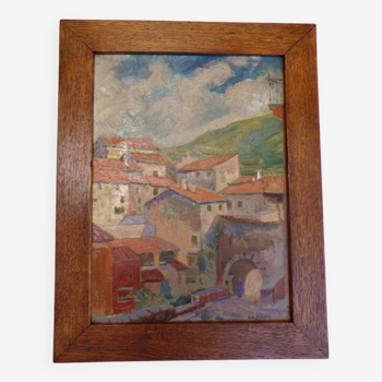 Ancien tableau provençal