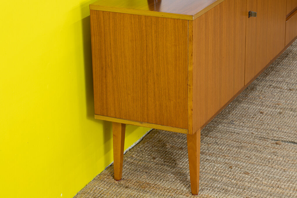 Vintage Scandinavian sideboard – 240.5 cm
