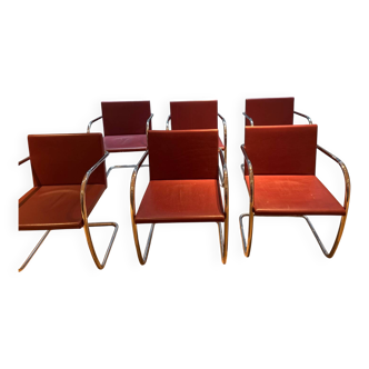 Chaise tubulaire Knoll Brno