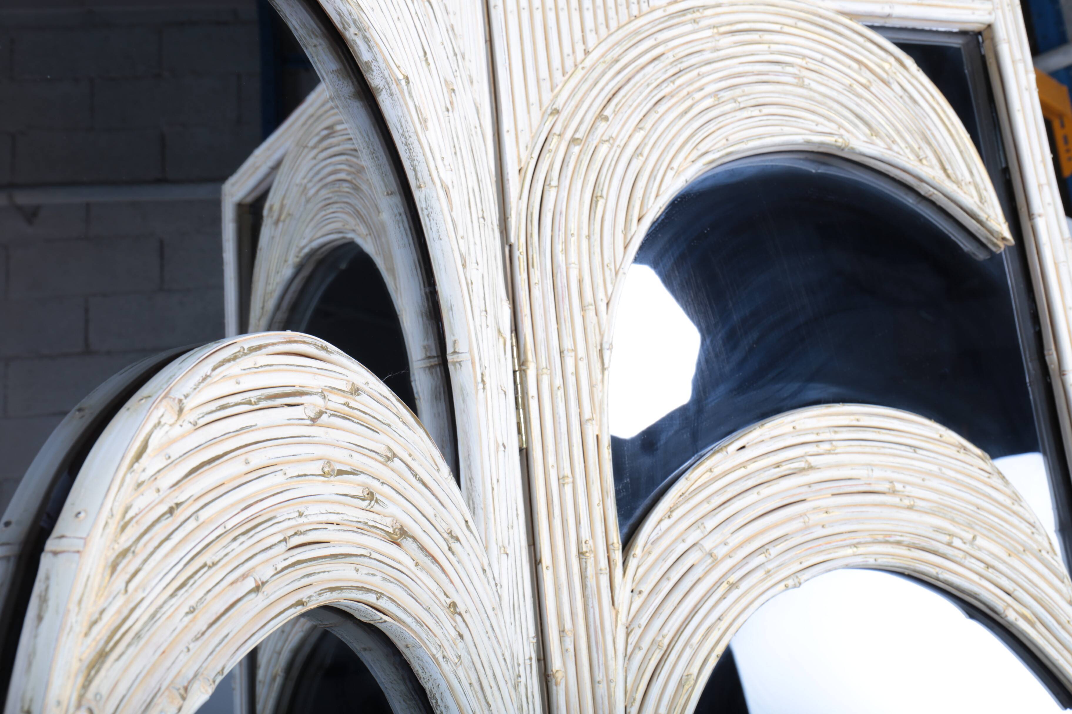 Vivai del Sud mirror screen, Italy, 1970s