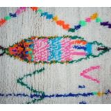 Tapis Berbère Coloré 223 X 74cm