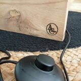 Vintage wooden floor lamp revisited