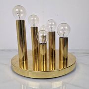6 Light Flush-Mount Attributed to Gaetano Scioliari for Boulanger, Italy