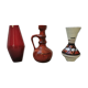Vases Scheurich, rouge