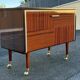 Vintage 70s TV console bar