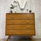 Commode aux pieds compas