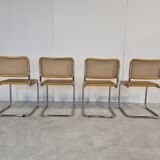 Marcel Breuer cesca dining chairs set of 4