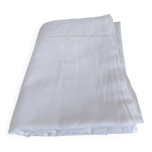 drap blanc vintage