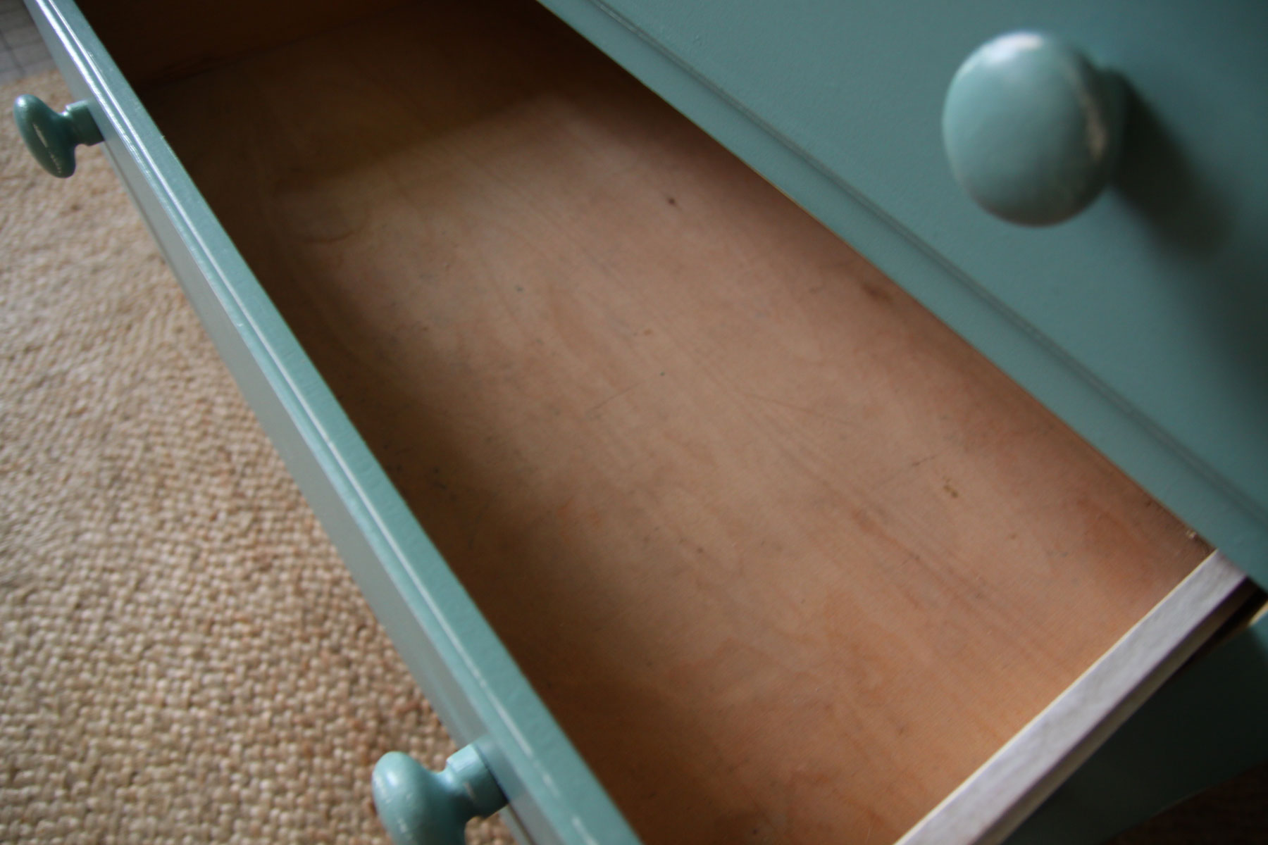 Vintage green dresser