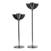 Memphis Tall Candle Holders Set With Wings