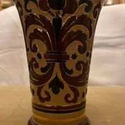Vintage Deruta sign vase
